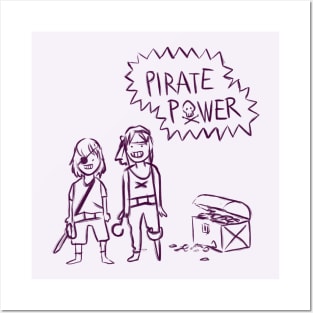 Pirate Power Posters and Art